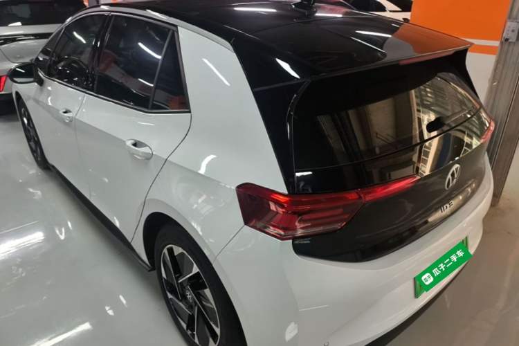 Used Volkswagen ID.3 2023 Upgraded Model Pure Intelligent Enjoyment Version Rear Left 45 Deg