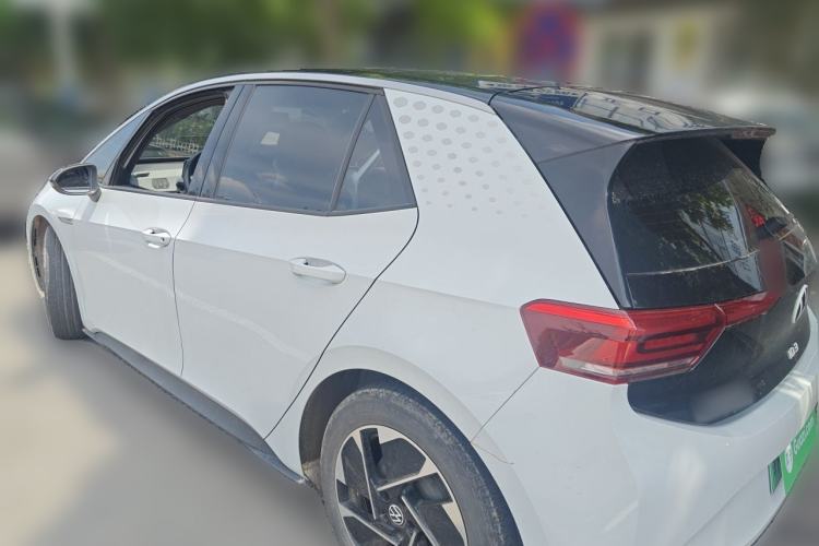 Used Volkswagen ID.3 2023 Upgraded Model Pure Intelligent Enjoyment Version Rear Left 45 Deg