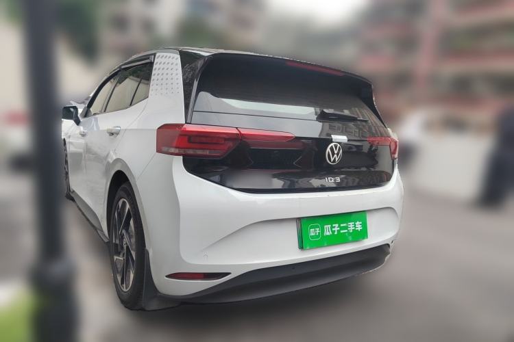 Used Volkswagen ID.3 2023 Upgraded Model Pure Intelligent Enjoyment Version Rear Left 45 Deg