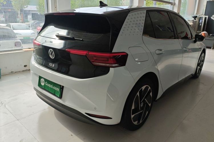 Used Volkswagen ID.3 2023 Upgraded Model Pure Intelligent Enjoyment Version Rear Right 45 Deg