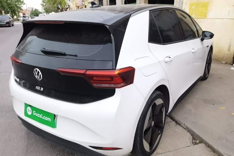 Used Volkswagen ID.3 2023 Upgraded Model Pure Intelligent Enjoyment Version Rear Right 45 Deg