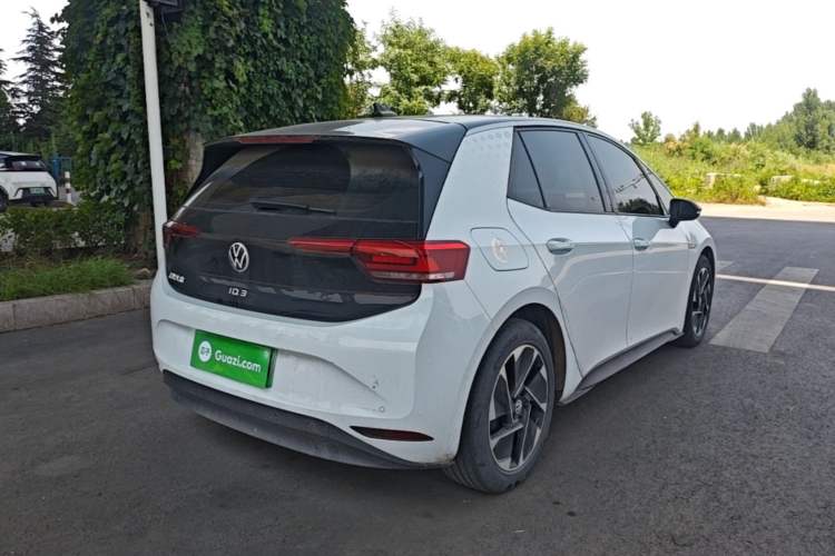 Used Volkswagen ID.3 2023 Upgraded Model Pure Intelligent Enjoyment Version Rear Right 45 Deg