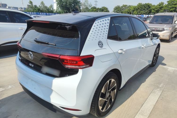 Used Volkswagen ID.3 2023 Upgraded Model Pure Intelligent Enjoyment Version Rear Right 45 Deg