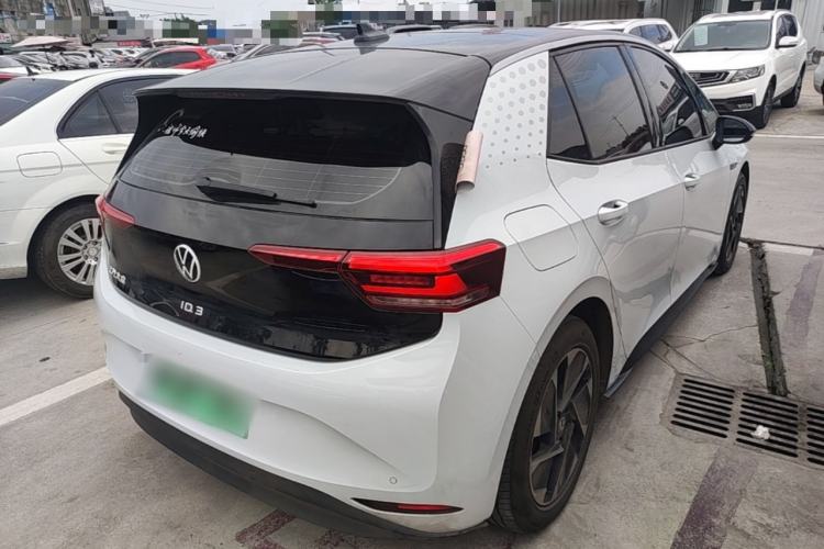 Used Volkswagen ID.3 2023 Upgraded Model Pure Intelligent Enjoyment Version Rear Right 45 Deg