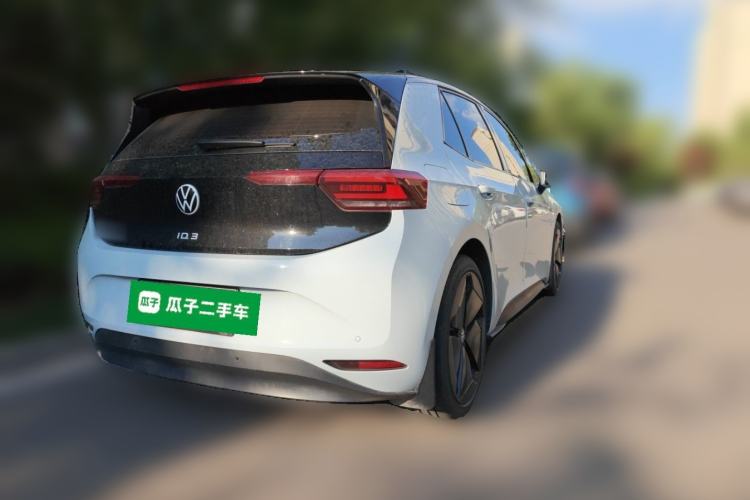 Used Volkswagen ID.3 2023 Upgraded Model Pure Intelligent Enjoyment Version Rear Right 45 Deg