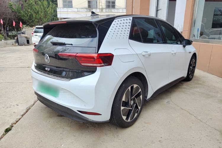 Used Volkswagen ID.3 2023 Upgraded Model Pure Intelligent Enjoyment Version Rear Right 45 Deg