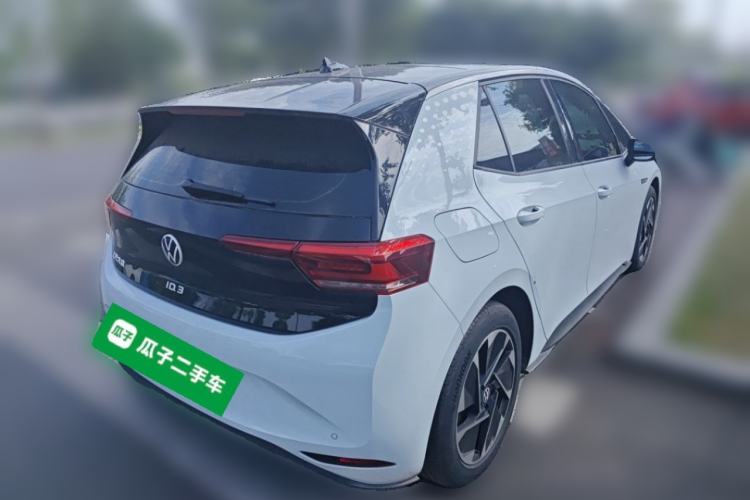 Used Volkswagen ID.3 2023 Upgraded Model Pure Intelligent Enjoyment Version Rear Right 45 Deg