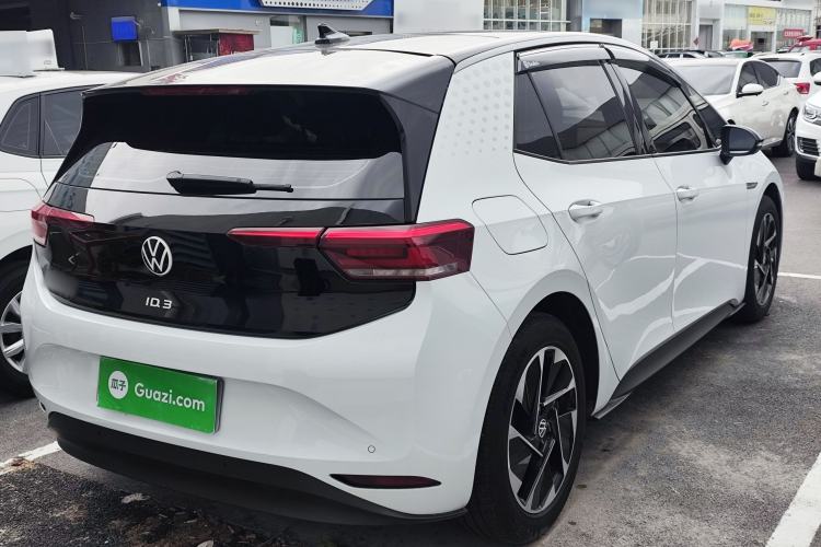 Used Volkswagen ID.3 2023 Upgraded Model Pure Intelligent Enjoyment Version Rear Right 45 Deg