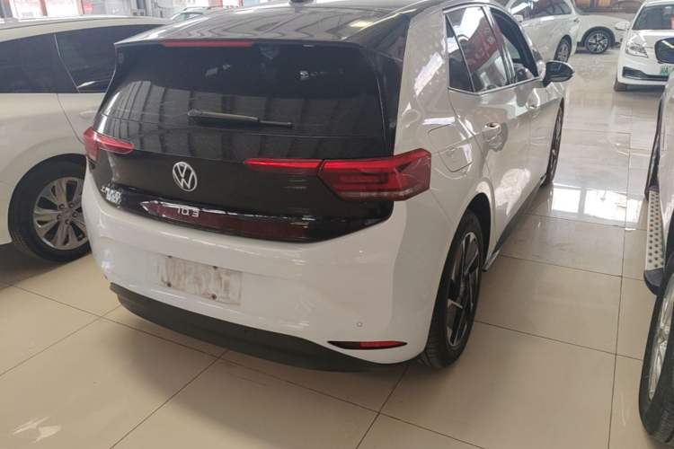Used Volkswagen ID.3 2023 Upgraded Model Pure Intelligent Enjoyment Version Rear Right 45 Deg