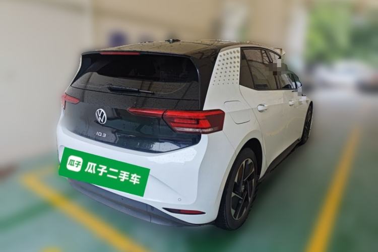 Used Volkswagen ID.3 2023 Upgraded Model Pure Intelligent Enjoyment Version Rear Right 45 Deg