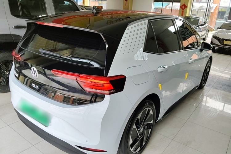 Used Volkswagen ID.3 2023 Upgraded Model Pure Intelligent Enjoyment Version Rear Right 45 Deg