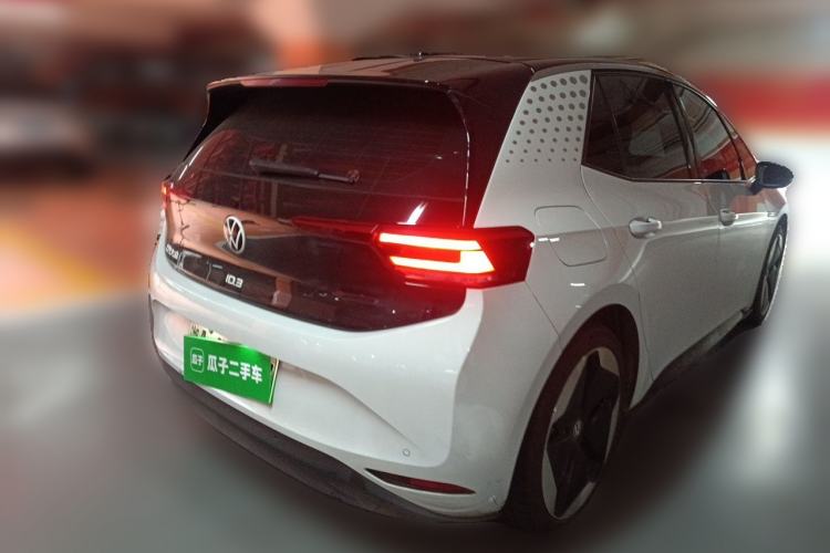 Used Volkswagen ID.3 2023 Upgraded Model Pure Intelligent Enjoyment Version Rear Right 45 Deg