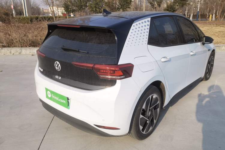 Used Volkswagen ID.3 2023 Upgraded Model Pure Intelligent Enjoyment Version Rear Right 45 Deg