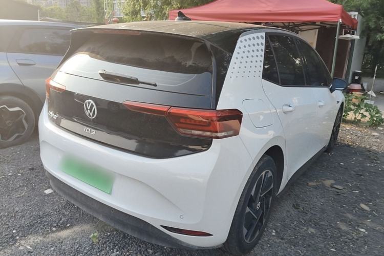 Used Volkswagen ID.3 2023 Upgraded Model Pure Intelligent Enjoyment Version Rear Right 45 Deg