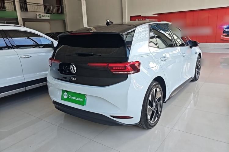 Used Volkswagen ID.3 2023 Upgraded Model Pure Intelligent Enjoyment Version Rear Right 45 Deg