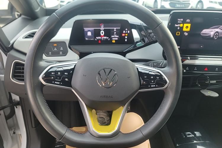 Used Volkswagen ID.3 2023 Upgraded Model Pure Intelligent Enjoyment Version Steering Wheel