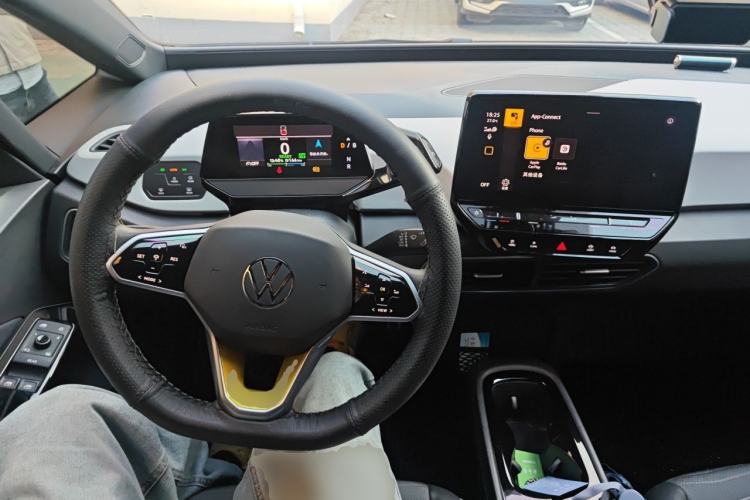Used Volkswagen ID.3 2023 Upgraded Model Pure Intelligent Enjoyment Version Steering Wheel
