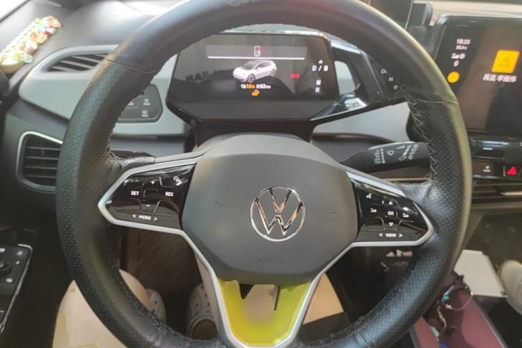 Used Volkswagen ID.3 2023 Upgraded Model Pure Intelligent Enjoyment Version Steering Wheel