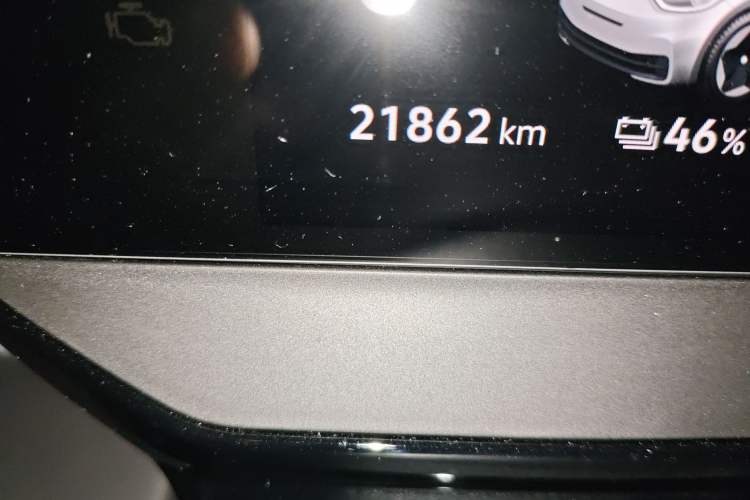 Used Volkswagen ID.3 2024 Outstanding Edition Odometer Close Up