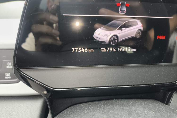 Used Volkswagen ID.3 2024 Pure & Smart Edition Odometer Close Up
