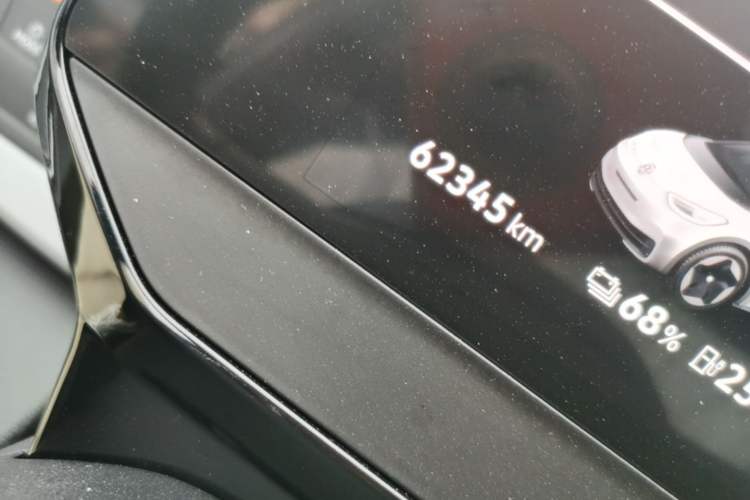 Used Volkswagen ID.3 2024 Outstanding Edition Odometer Close Up