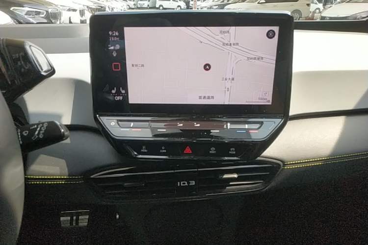 Used Volkswagen ID.3 2024 Intelligent Edition Audio And AC Panel