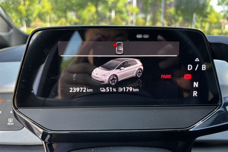 Used Volkswagen ID.3 2024 Outstanding Edition Odometer Close Up