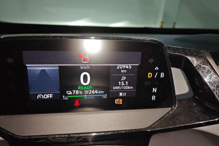 Used Volkswagen ID.3 2024 Outstanding Edition Odometer Close Up