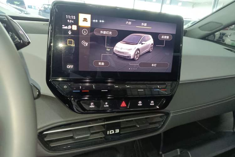 Used Volkswagen ID.3 2024 Outstanding Edition Audio And AC Panel