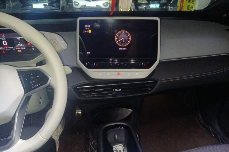 Used Volkswagen ID.3 2024 Outstanding Edition Audio And AC Panel