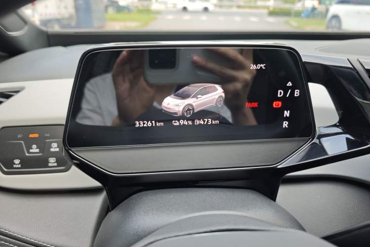 Used Volkswagen ID.3 2024 Pure & Smart Edition Odometer Close Up