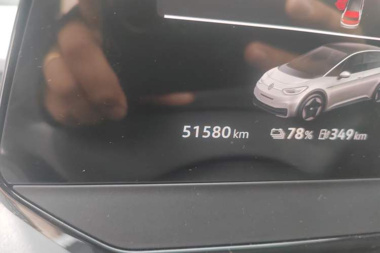 Used Volkswagen ID.3 2024 Pure & Smart Edition Odometer Close Up