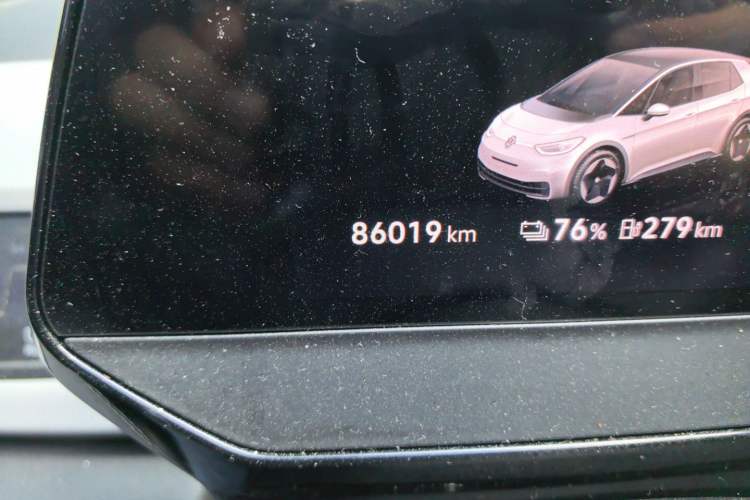 Used Volkswagen ID.3 2024 Outstanding Edition Odometer Close Up