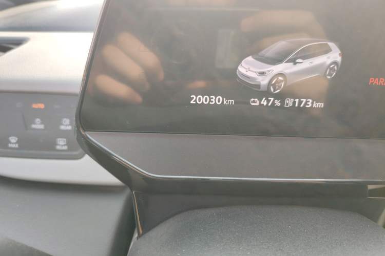Used Volkswagen ID.3 2024 Pure & Smart Edition Odometer Close Up