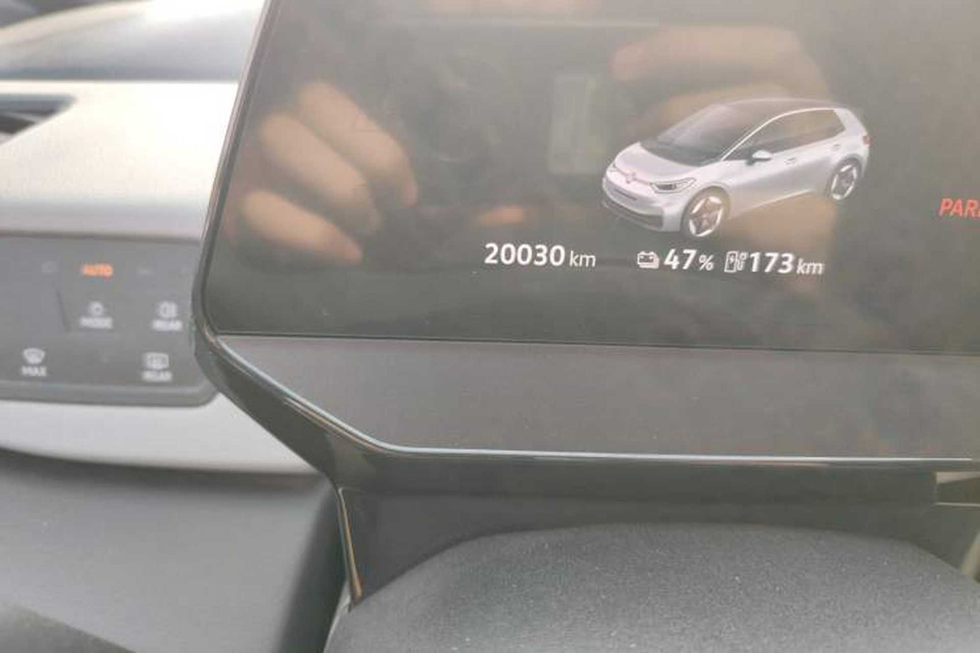 Used Volkswagen ID.3 2024 Pure & Smart Edition Odometer Close Up
