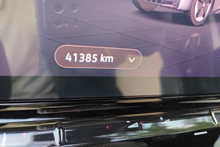 Used Volkswagen ID.3 2024 Outstanding Edition Odometer Close Up