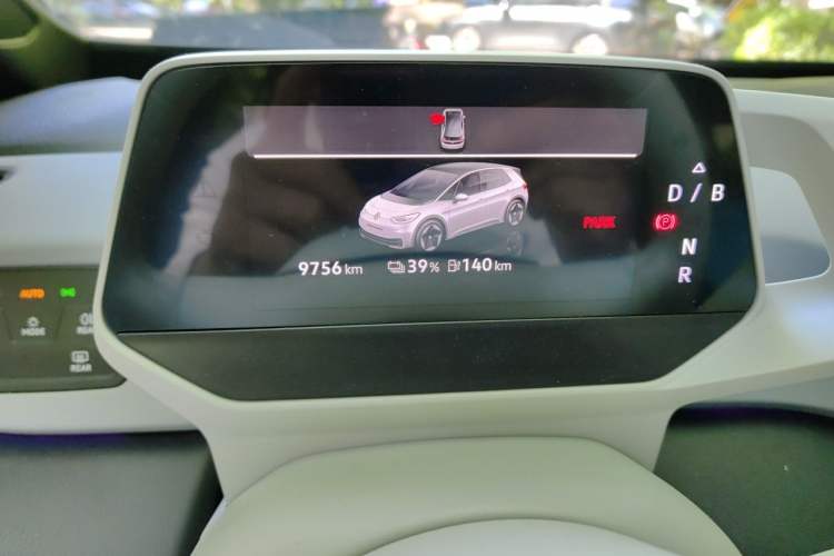 Used Volkswagen ID.3 2024 Intelligent Edition Odometer Close Up
