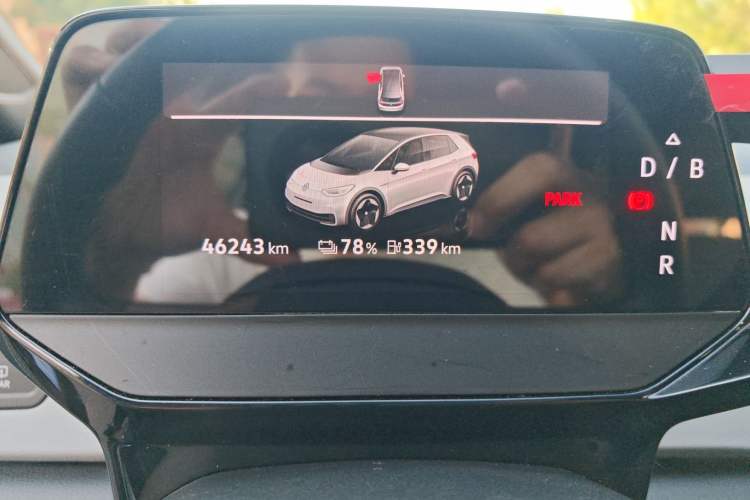 Used Volkswagen ID.3 2024 Outstanding Edition Odometer Close Up