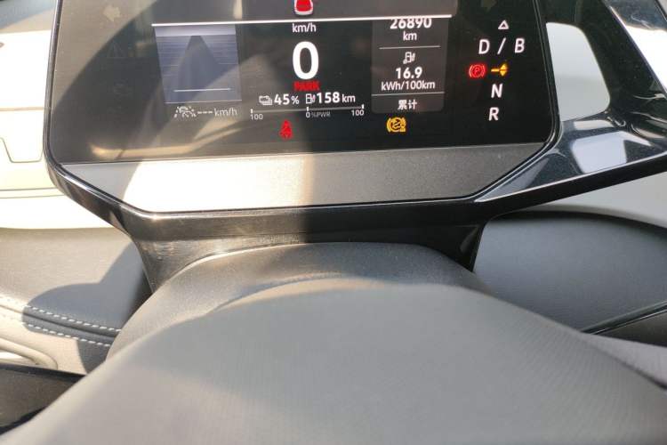 Used Volkswagen ID.3 2024 Pure & Smart Edition Odometer Close Up