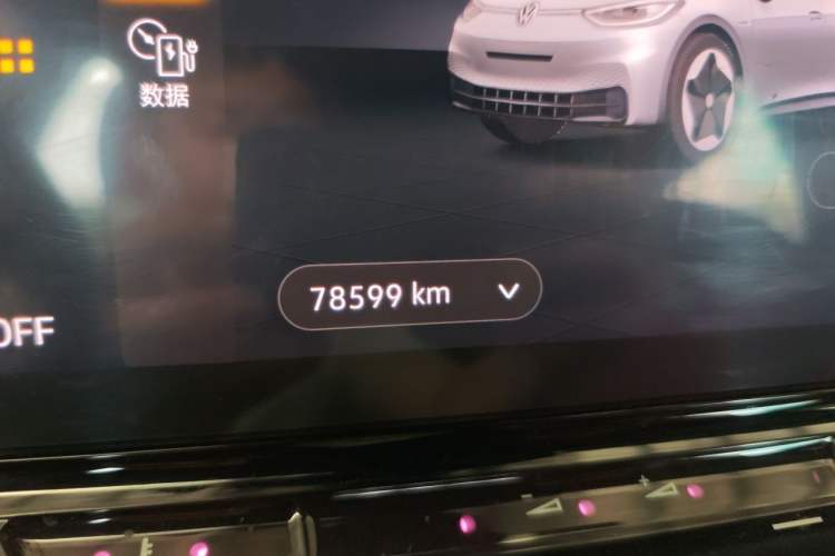 Used Volkswagen ID.3 2024 Pure & Smart Edition Odometer Close Up
