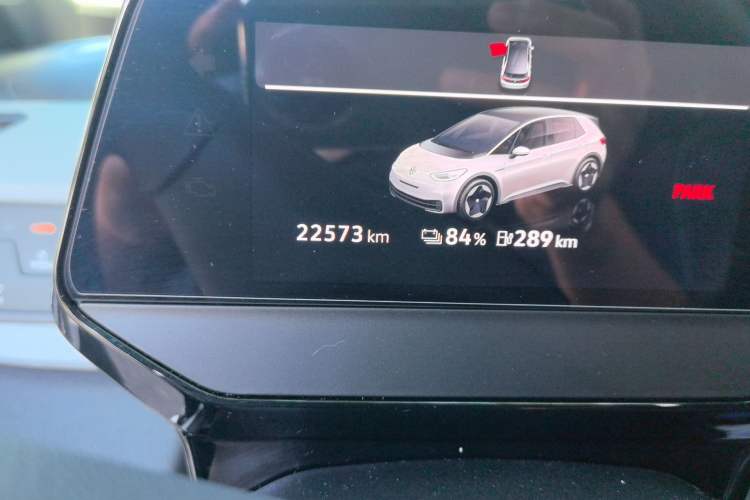 Used Volkswagen ID.3 2024 Outstanding Edition Odometer Close Up
