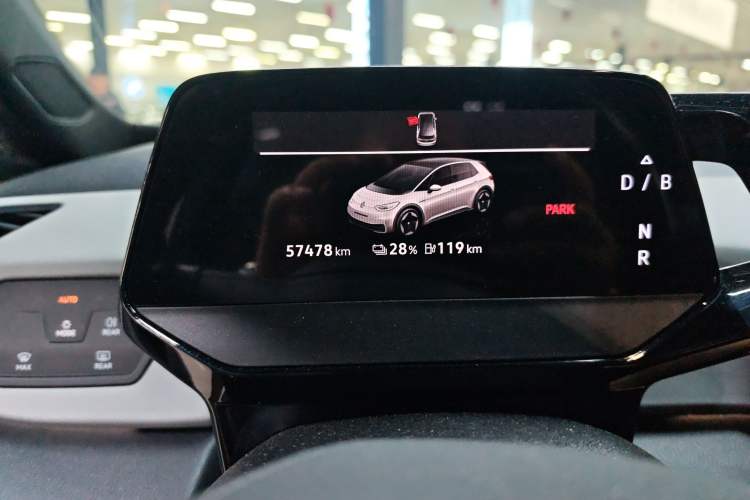Used Volkswagen ID.3 2024 Pure & Smart Edition Odometer Close Up