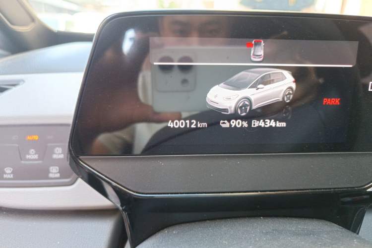 Used Volkswagen ID.3 2024 Outstanding Edition Odometer Close Up