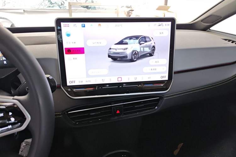 Used Volkswagen ID.3 2025 Smart Edition Ultra-Intelligent Version Audio And AC Panel