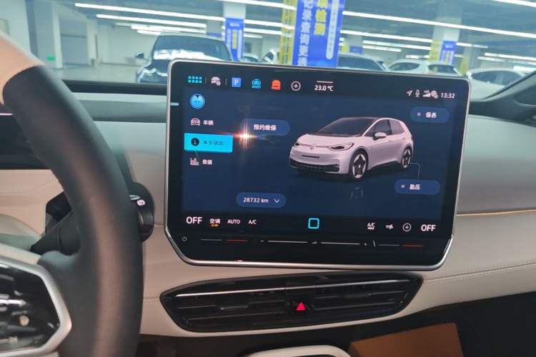 Used Volkswagen ID.3 2025 Revised Version Smart Edition Outstanding Grade Audio And AC Panel