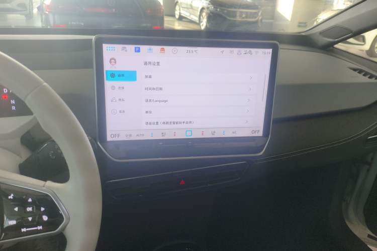Used Volkswagen ID.3 2025 Smart Edition Ultra-Intelligent Version Audio And AC Panel