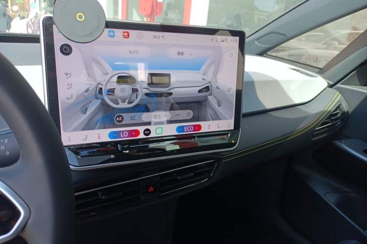 Used Volkswagen ID.3 2025 Smart Edition Ultra-Intelligent Version Audio And AC Panel