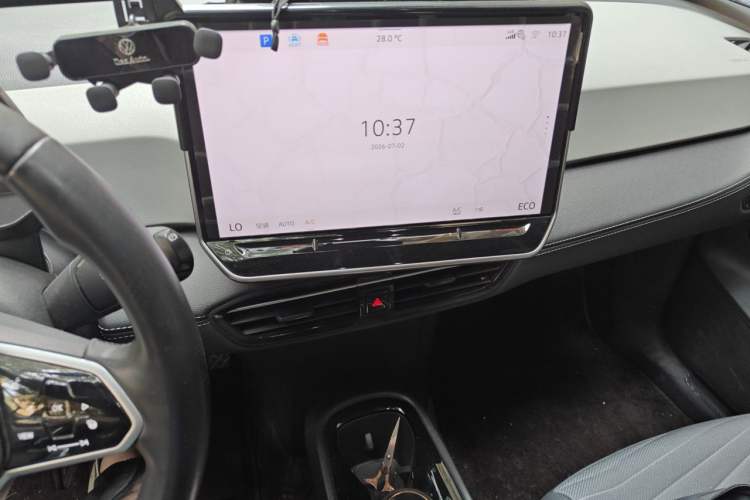 Used Volkswagen ID.3 2025 Smart Edition Outstanding Model Audio And AC Panel
