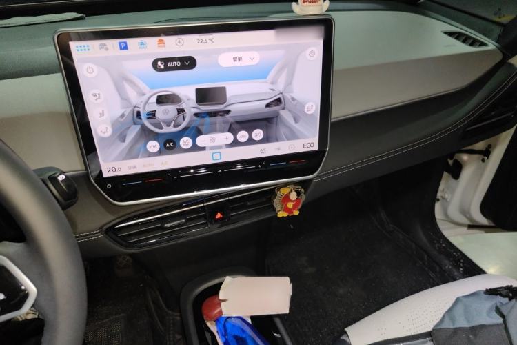 Used Volkswagen ID.3 2025 Smart Edition Outstanding Model Audio And AC Panel