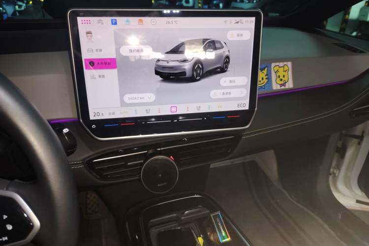 Used Volkswagen ID.3 2025 Smart Edition Ultra-Intelligent Version Audio And AC Panel